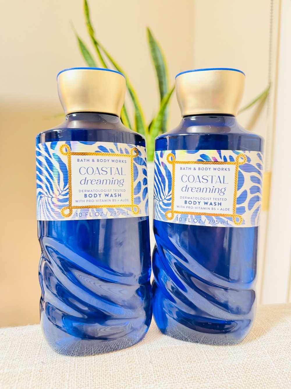Bath & Body Works Coastal Dreaming Blue Body Wash Duo